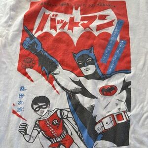 Batmanga Batman Mens T-Shirt - Medium